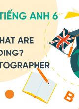 Unit 9 What are you doing - A New Photographer - Tiếng Anh 6  -  Hoc10